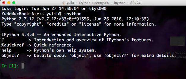 mac怎么执行python文件？