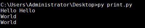 python2.7如何不换行输出