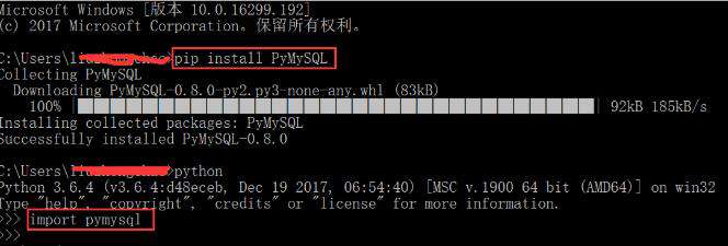python怎么操作mysql