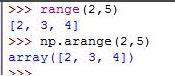 python arange是什么