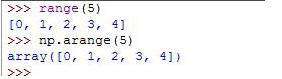 python arange是什么