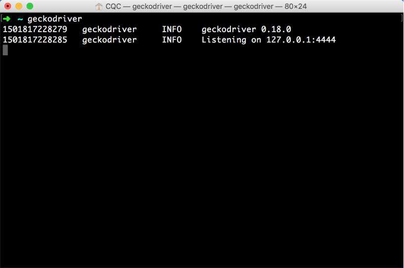 Python3爬虫利器之GeckoDriver的安装