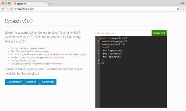 Python3爬虫利器：Scrapy-Splash的安装