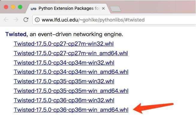 Python3爬虫利器：Scrapy的安装