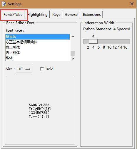 python中文怎么设置字体？