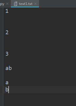 python怎么过滤掉空行?