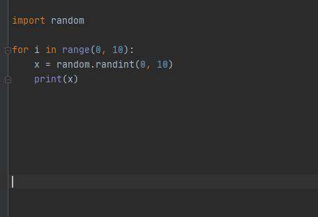python如何随机产生一堆数字并输出