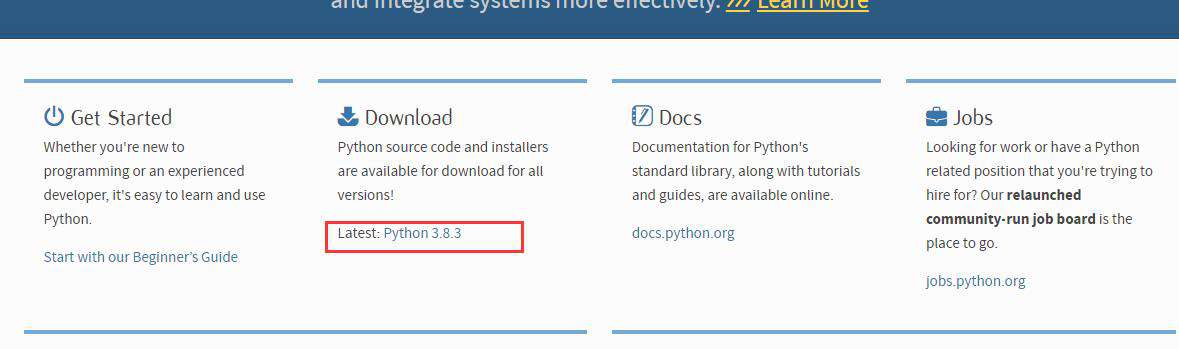 python的安装包怎么下载