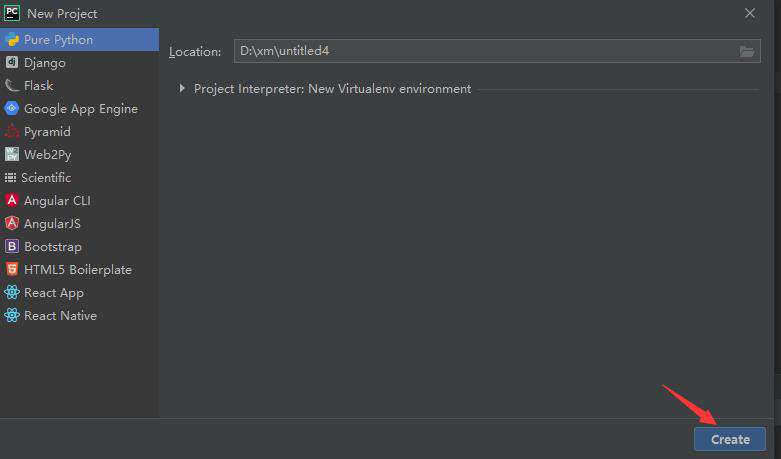 python3如何新建工程