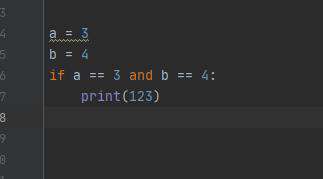 python 3 if使用and的正确用法是什么