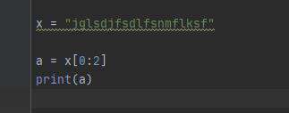python如何获取一串字符中的几位字符