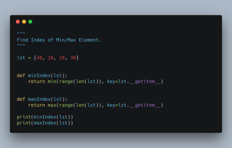 Python中的9个代码小实例！