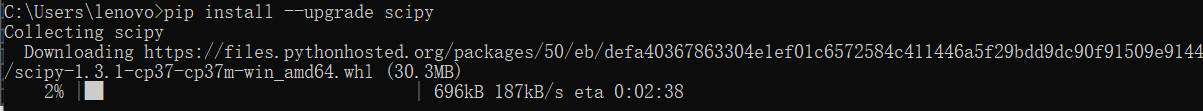 python第三方库怎样升级