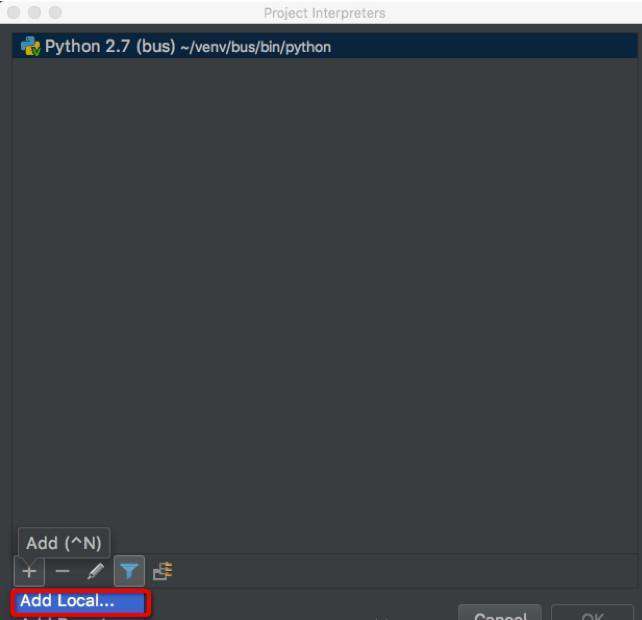 python中怎么添加解释器