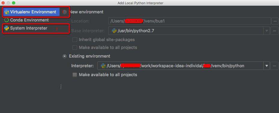 python中怎么添加解释器