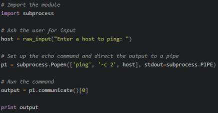 Python subprocess模块怎么用？