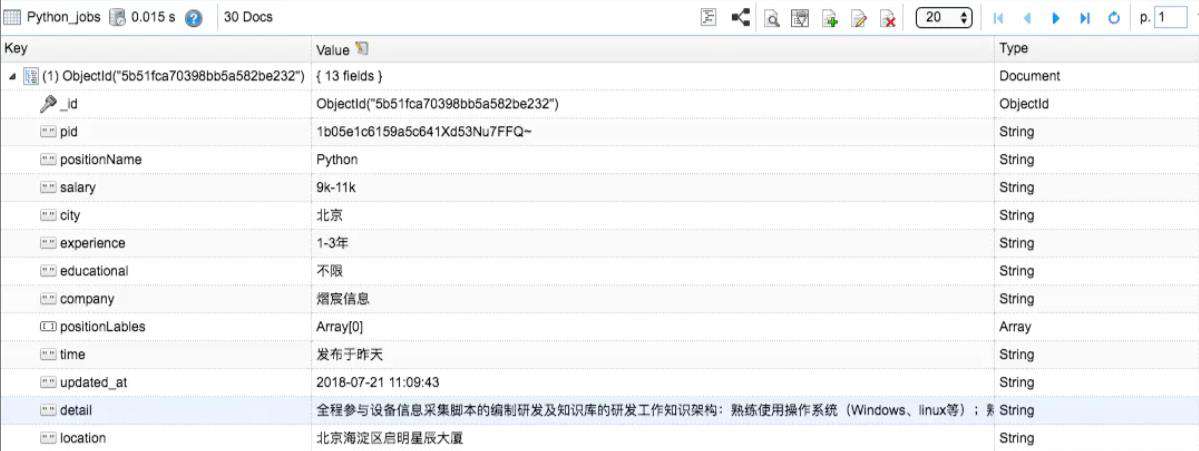 python爬虫案例之获取招聘要求