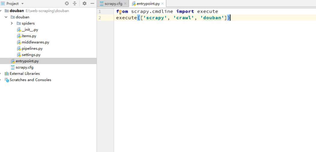 python爬虫scrapy框架可以在IDE中调试吗？