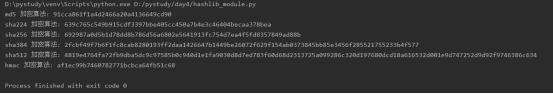 Python hashlib和hmac模块使用方法