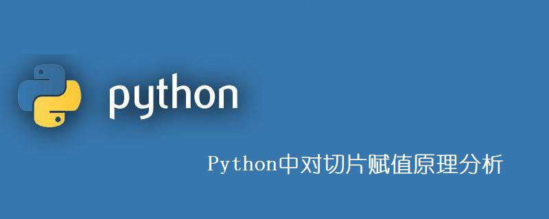 Python中对切片赋值原理分析
