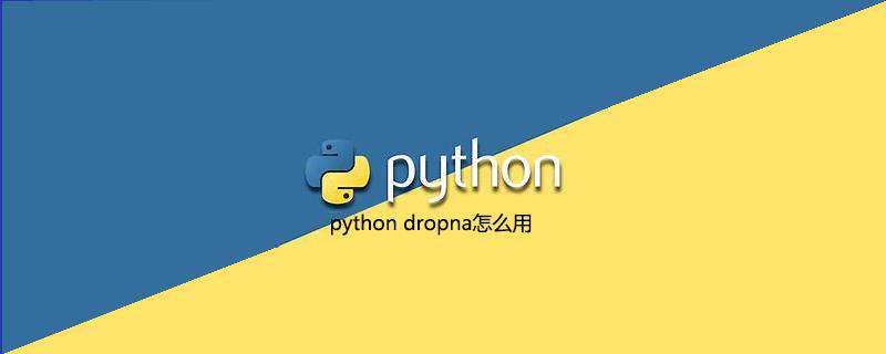 python dropna怎么用