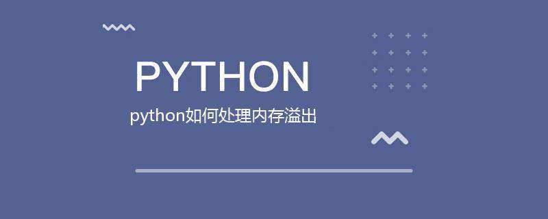 python如何处理内存溢出