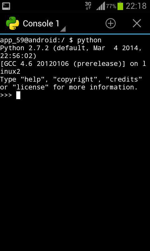 手机怎么运行python