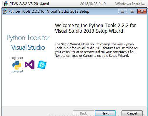 vs2013如何安装python