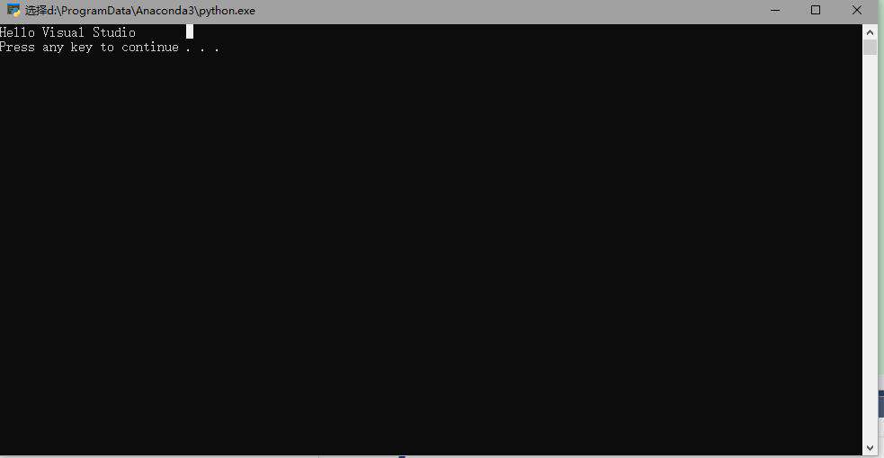 vs怎么写python