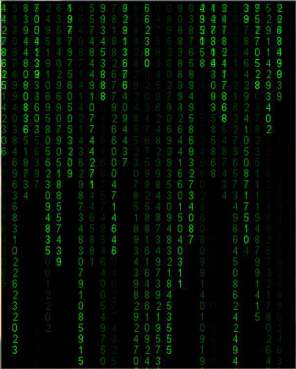 用Python实现的代码雨，超赞！