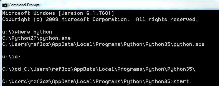 怎么看python安装位置