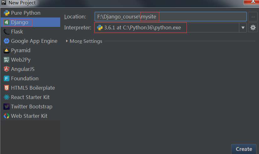 怎么配置django