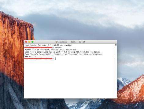 在mac系统怎么编写Python？
