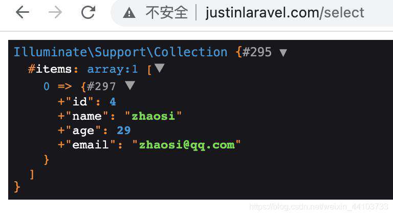 laravel的DB类数据库操作