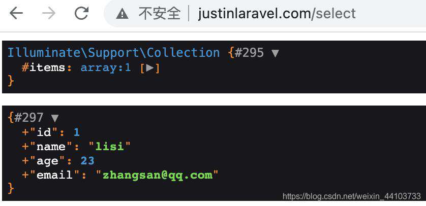 laravel的DB类数据库操作