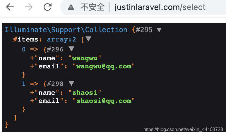 laravel的DB类数据库操作