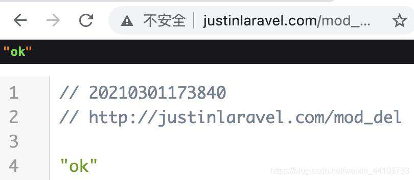 Laravel增删改查(AR模式)