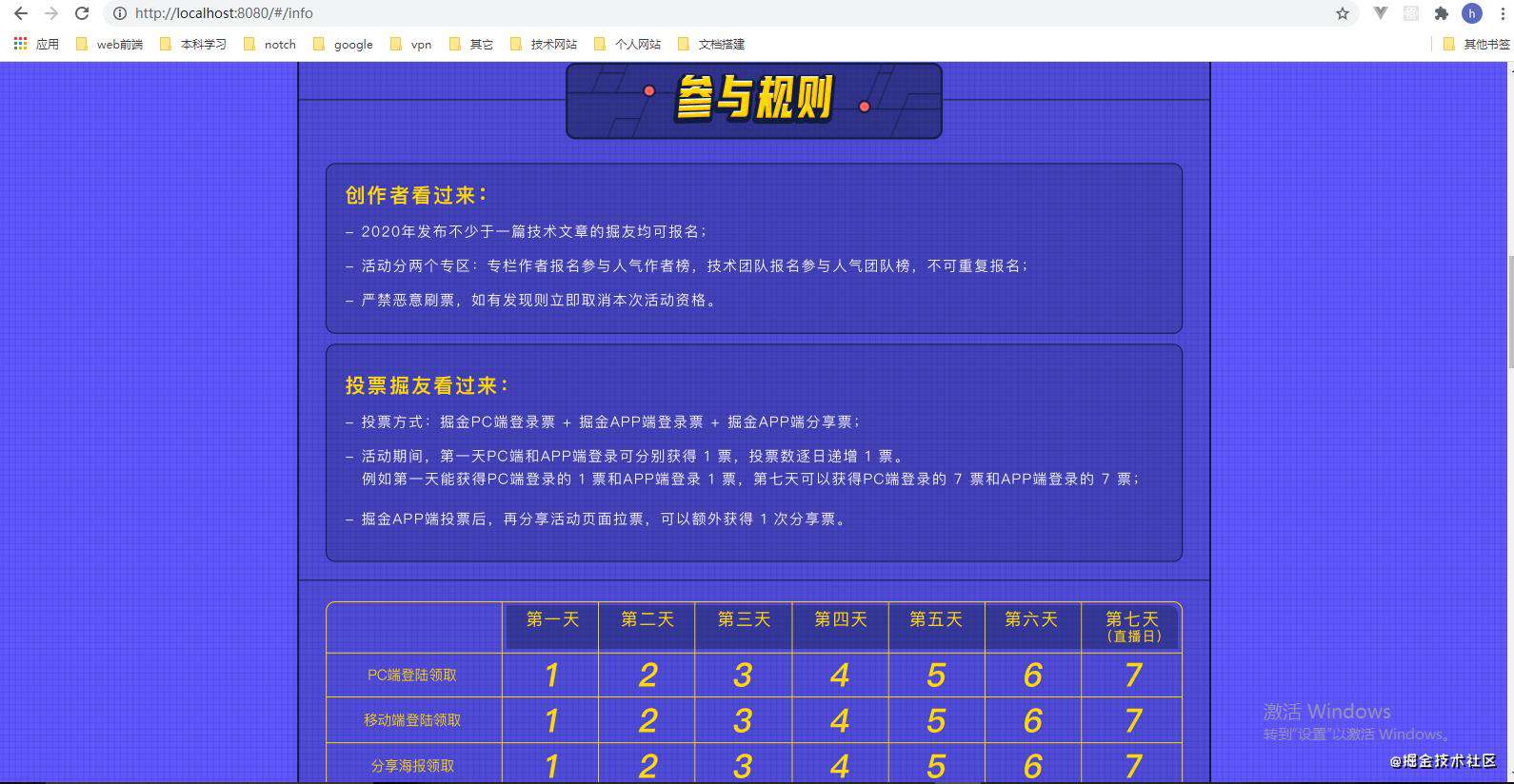 2天用vue3.0实现《掘金 - 2021年度人气创作者榜单》网站