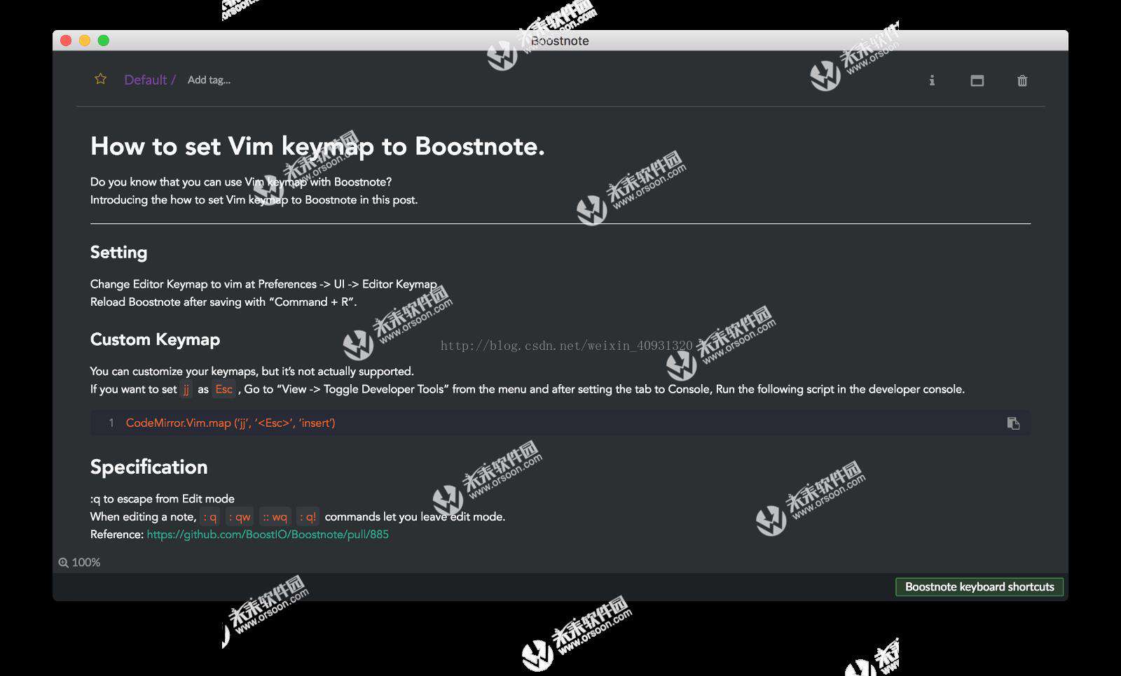 Boost Note for Mac(程序员代码记事本)中文版