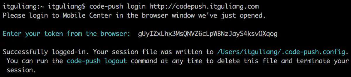 Centos7搭建code-push私有库