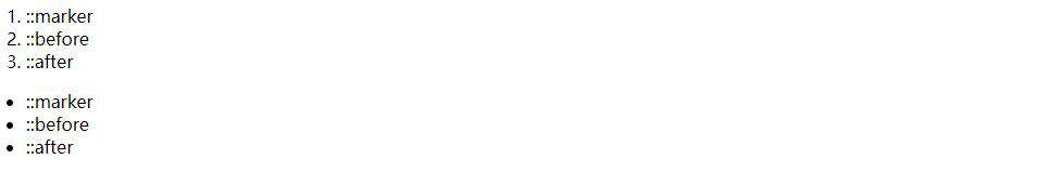 CSS::marker让文字序号不再呆板
