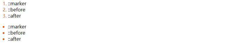 CSS::marker让文字序号不再呆板