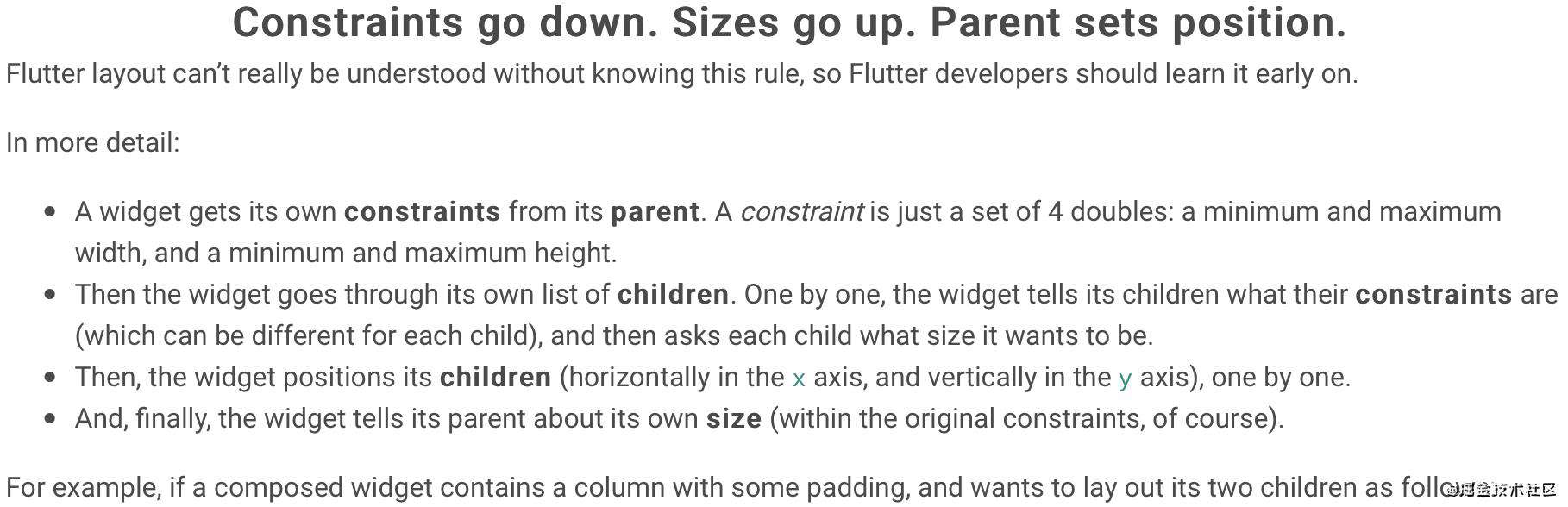 Flutter学习：什么是Container以及布局约束的实现