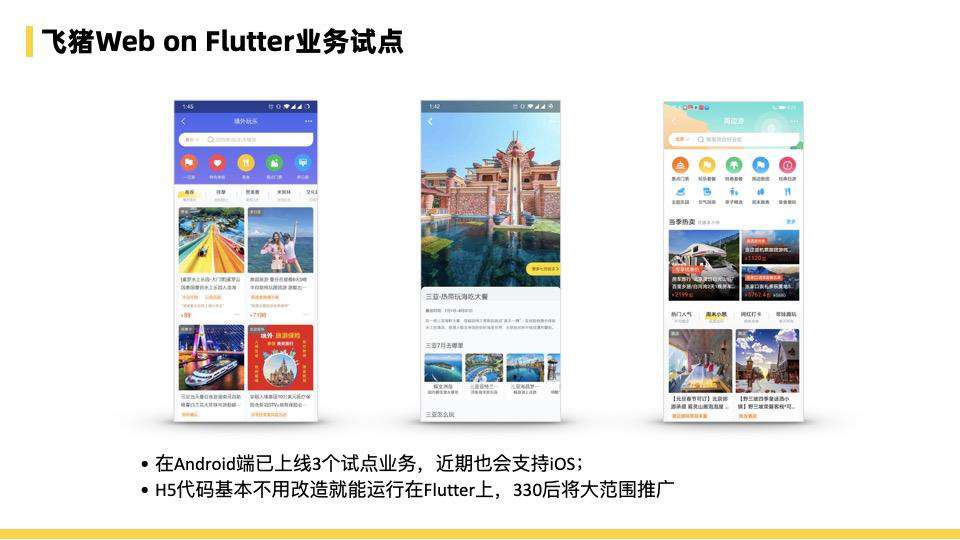 飞猪Flutter技术演进及业务改造的实践与思考总结