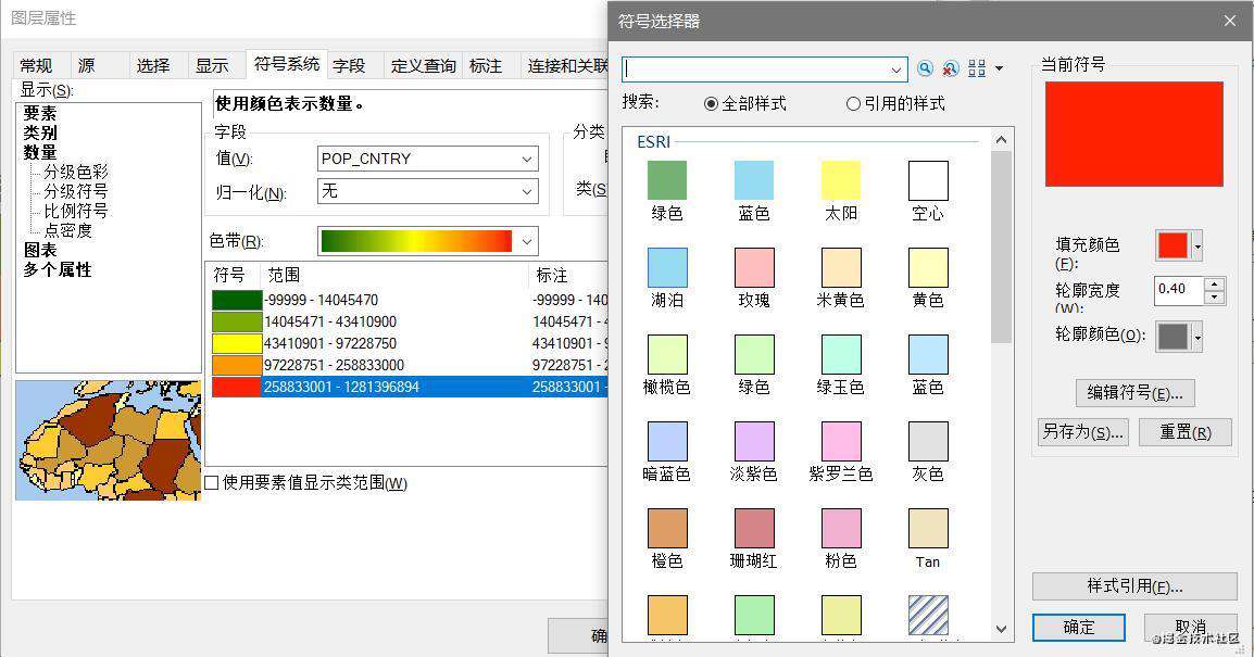GIS之空间数据可视化表达
