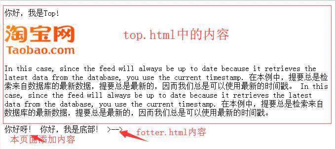 html页面引入另一个html页面