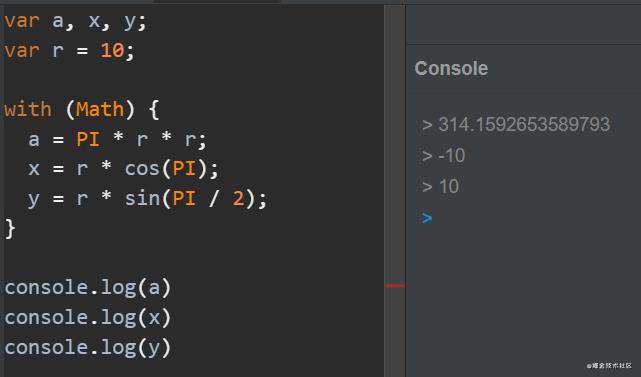 JavaScript里的with语句你知道吗？｜8月更文挑战