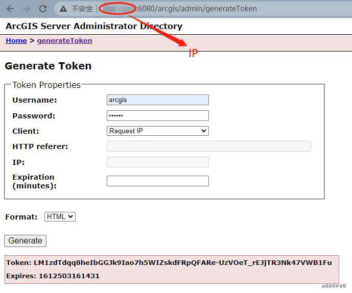 基于token的ArcGIS Server地图服务安全访问策略