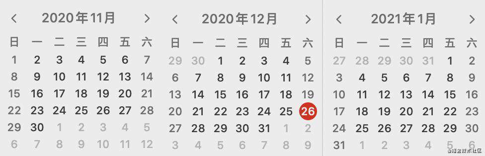 面向初学者：如何写一个日历组件