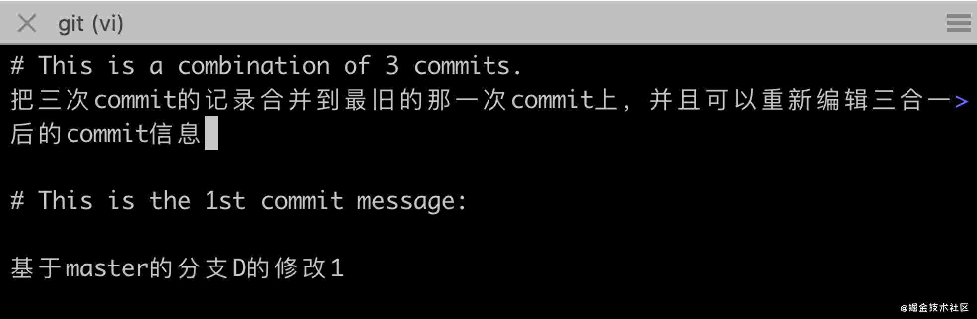 让commits历史像Vue一样清爽优雅-Git rebase 原理、工作流介绍+常见问题指南